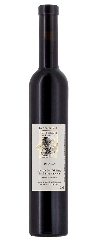 Wein- & Sektgut Karlheinz Roth Weingut Karlheinz Roth Dornfelder Barrique QbA 2016