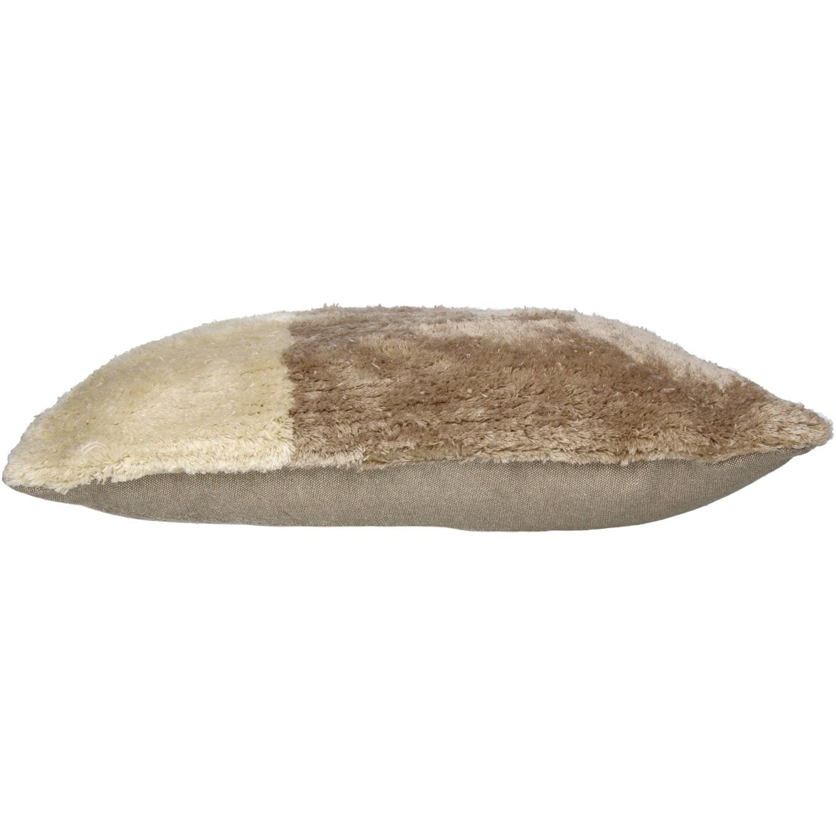Trendhopper Zierkissen Kubus Elfenbeinfarben 45 x 45 cm