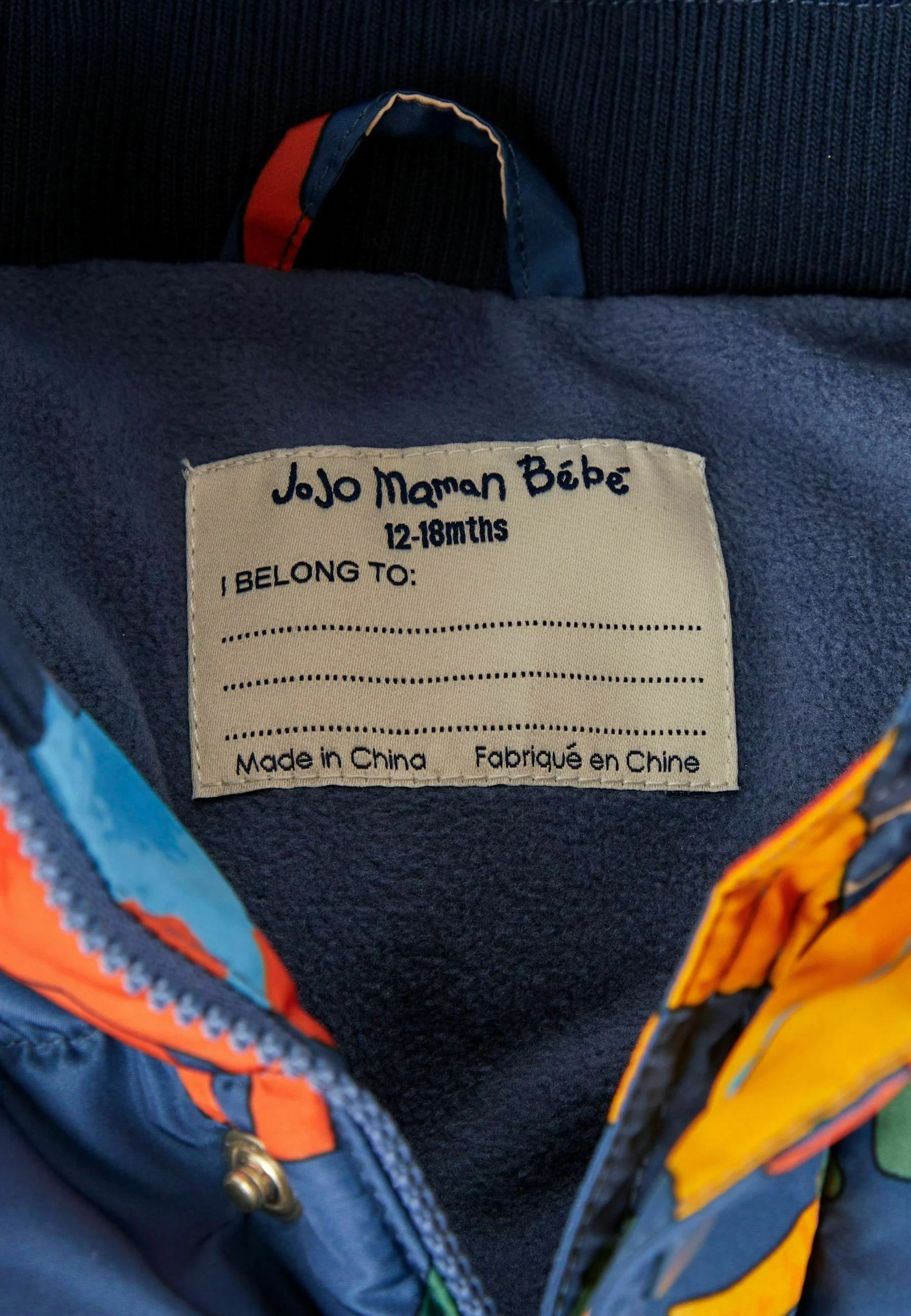 JoJo Maman Bébé DINOSAUR PRINT PUFFER - Abrigo de invierno