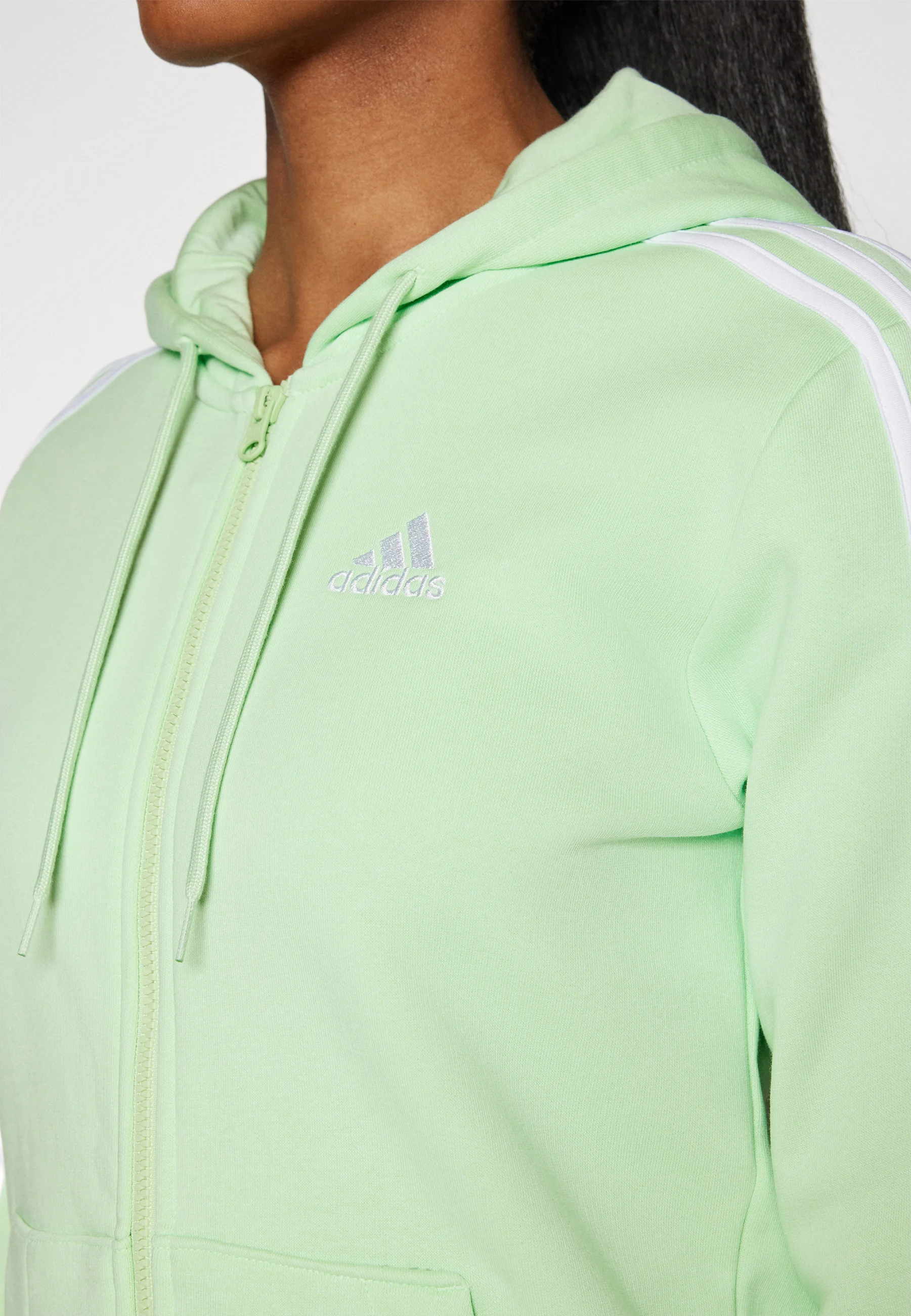 adidas Sportswear ESSENTIALS FULL-ZIP HOODIE - Sudadera con cremallera