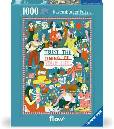 Puzzle 1000 Teile - Trust Timing of your Life