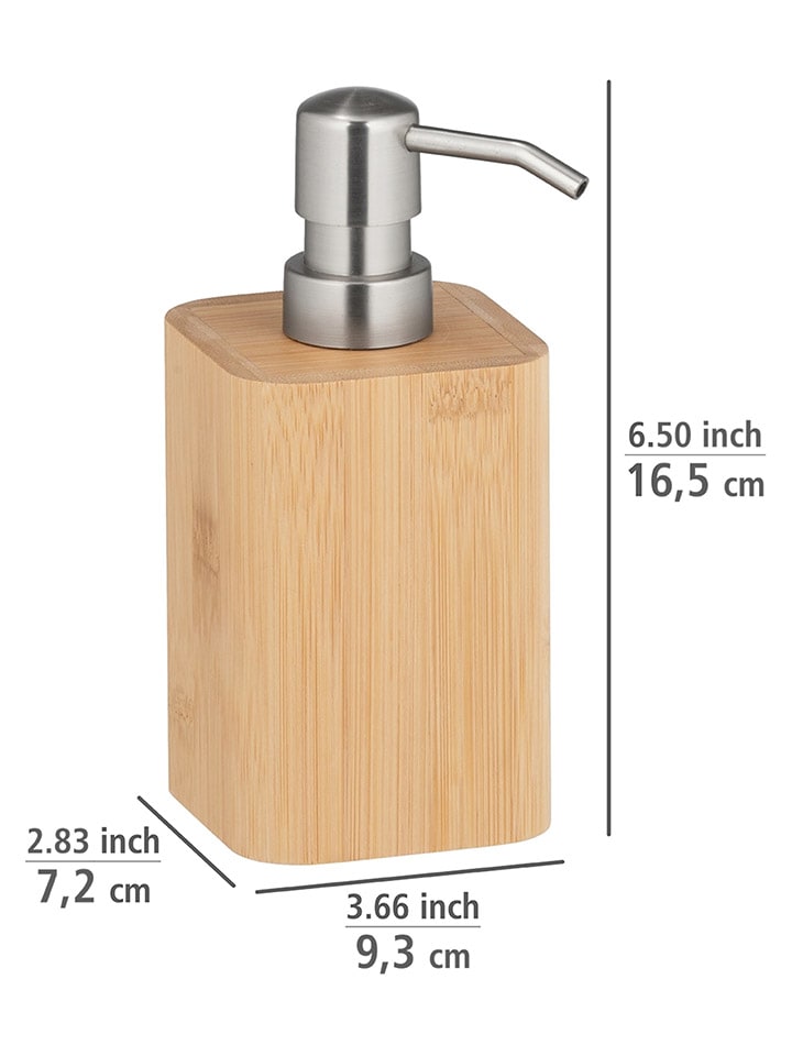 Wenko Seifenspender ''Bambusa'' in Hellbraun - 220 ml günstig kaufen onesize