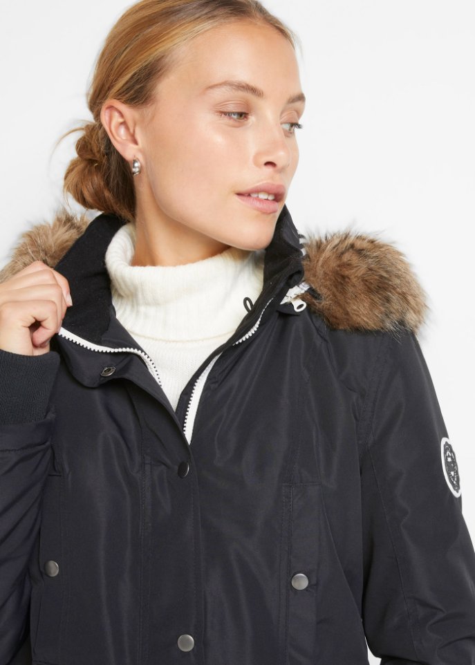 Outdoor-Funktions-Jacke mit Kapuze