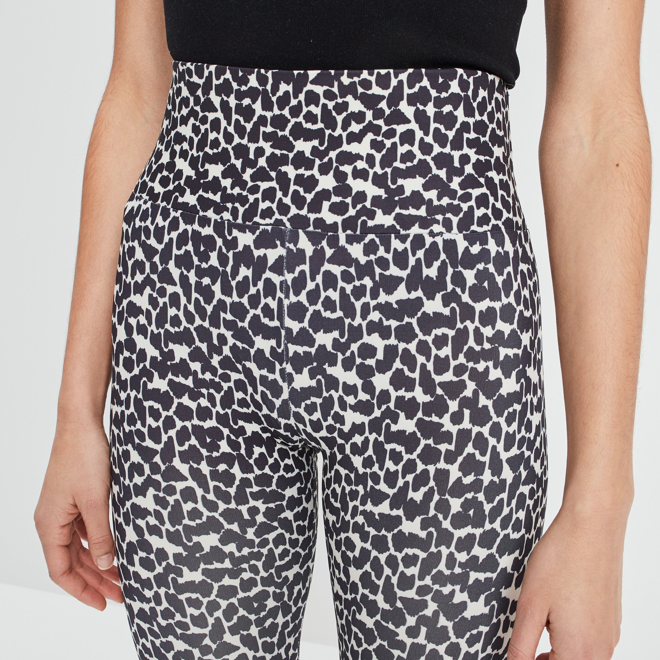 Legging taille extra haute ecru femme | La Halle