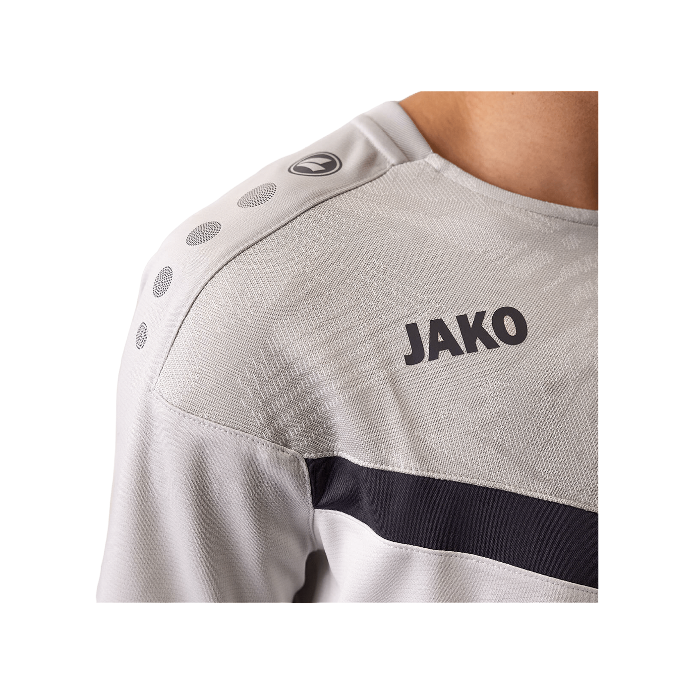 JAKO Icon T-Shirt Weiss Grau F016