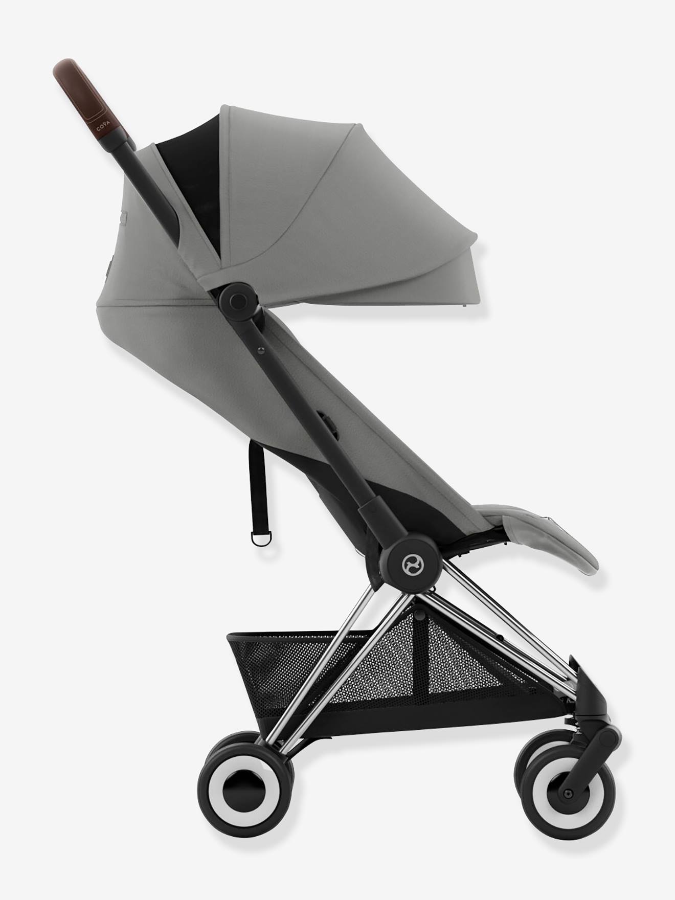 Poussette CYBEX Platinum Coya chrome brown/mirage grey
