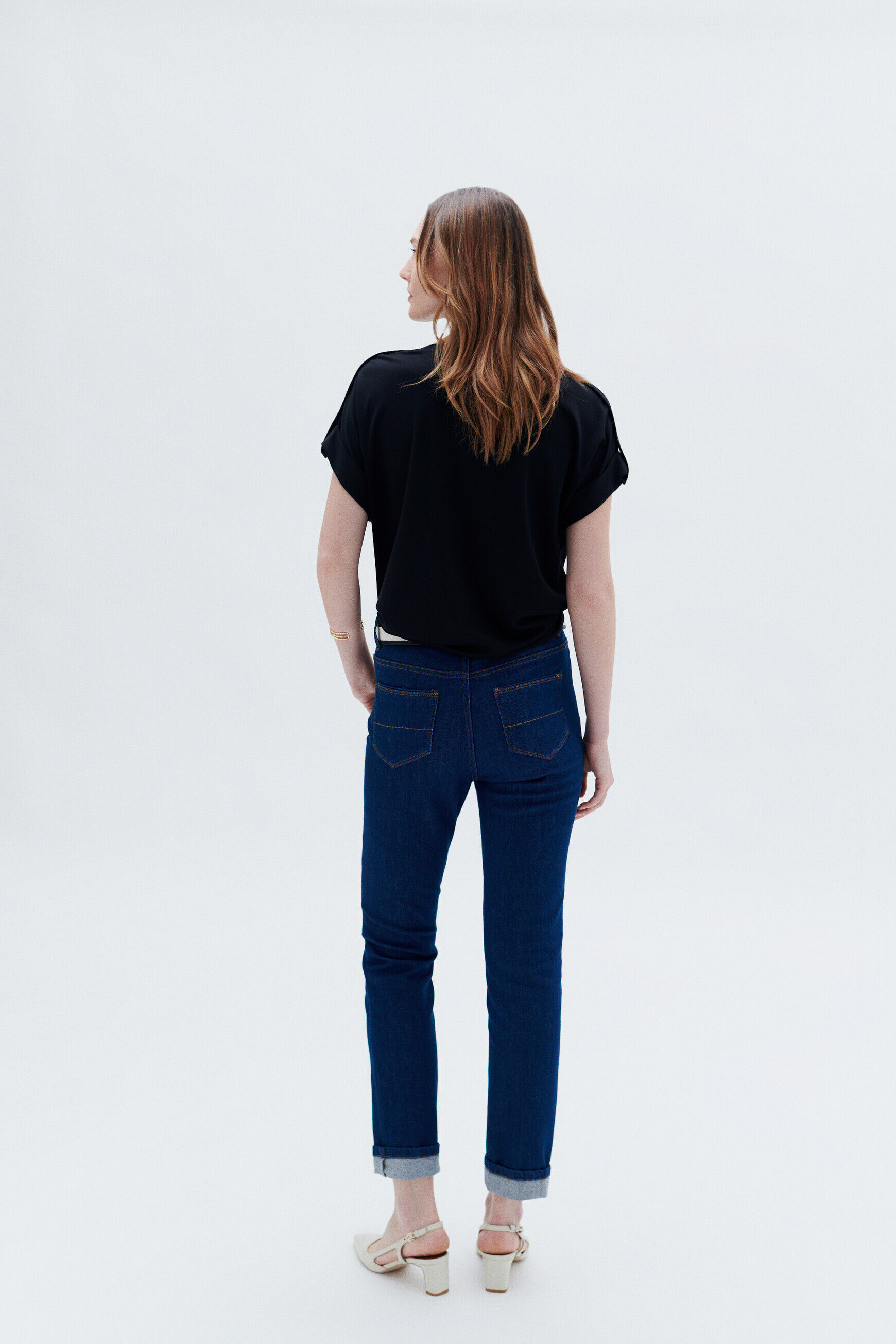 T-shirt tonie noir femme