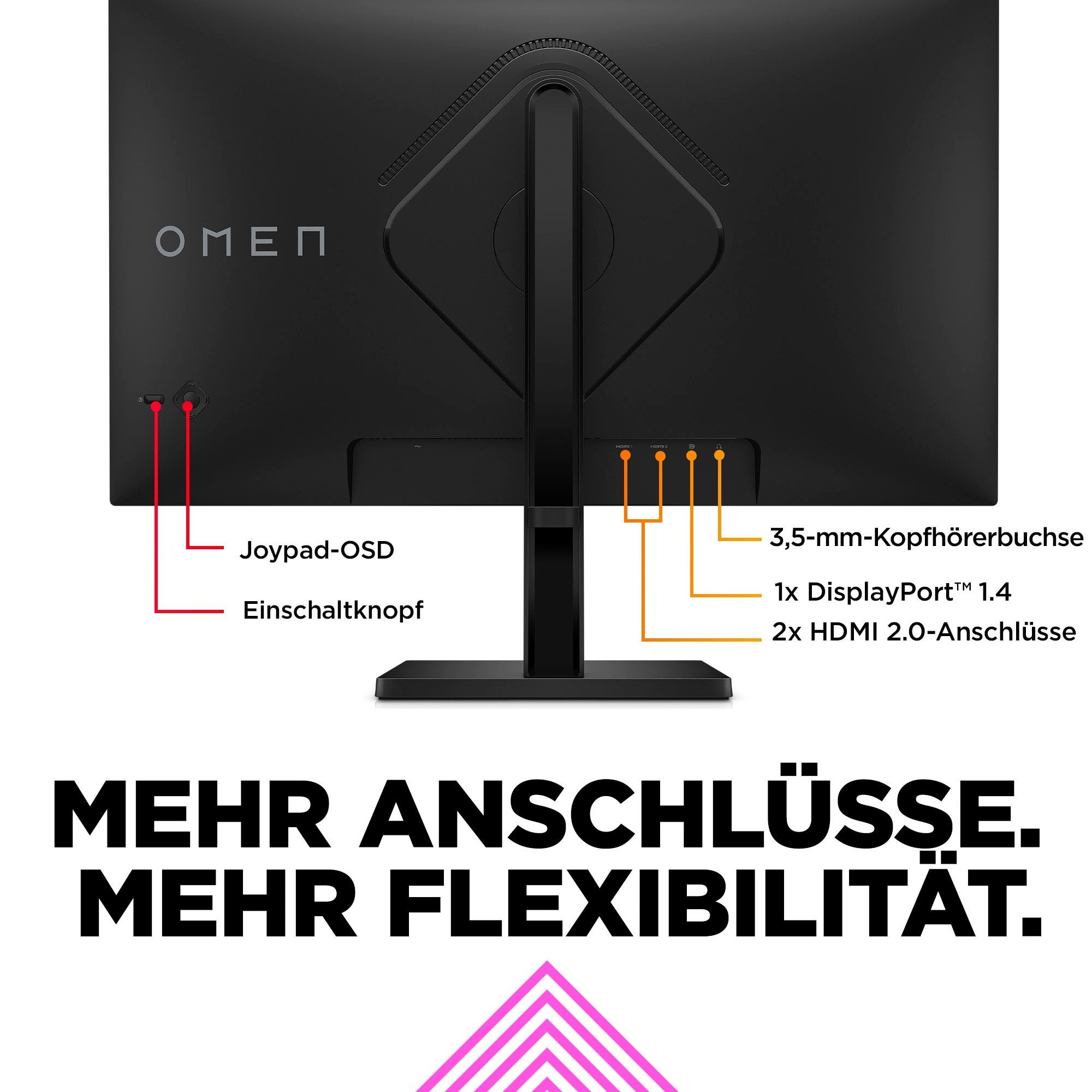 HP OMEN 27q (HSD-0156-A) Gaming-Monitor (68,6 cm/27 