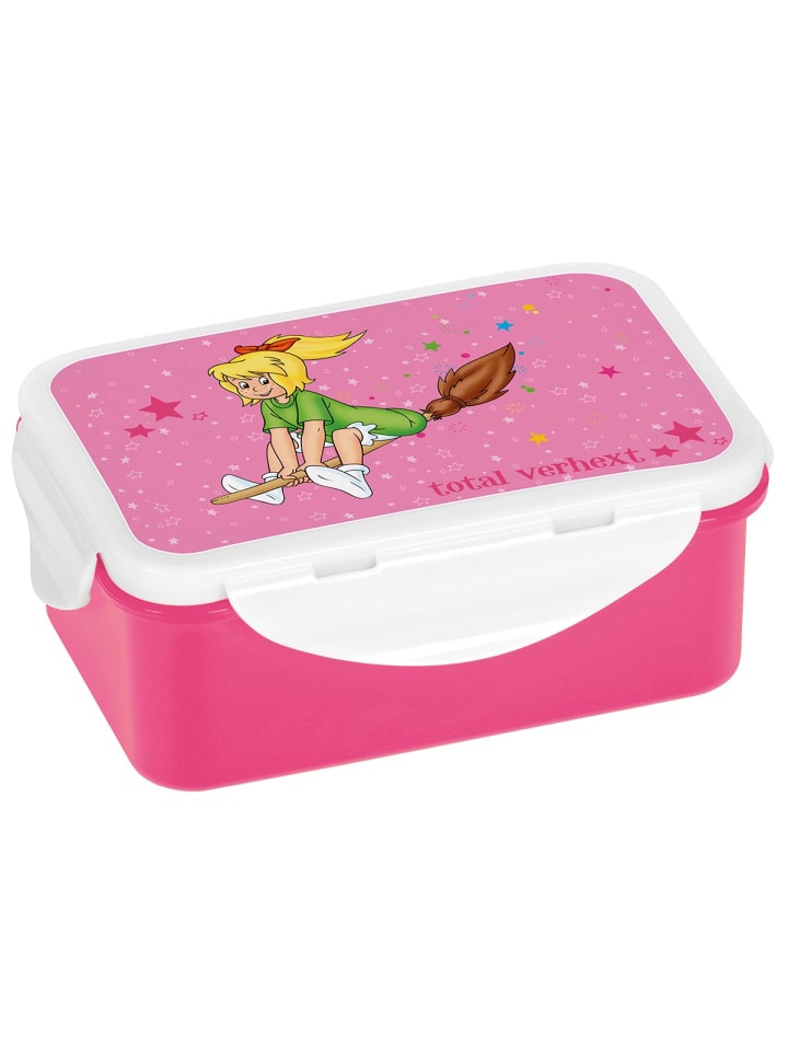 Geda Labels Brotdose Bibi Blocksberg in Pink - 650ml günstig kaufen onesize