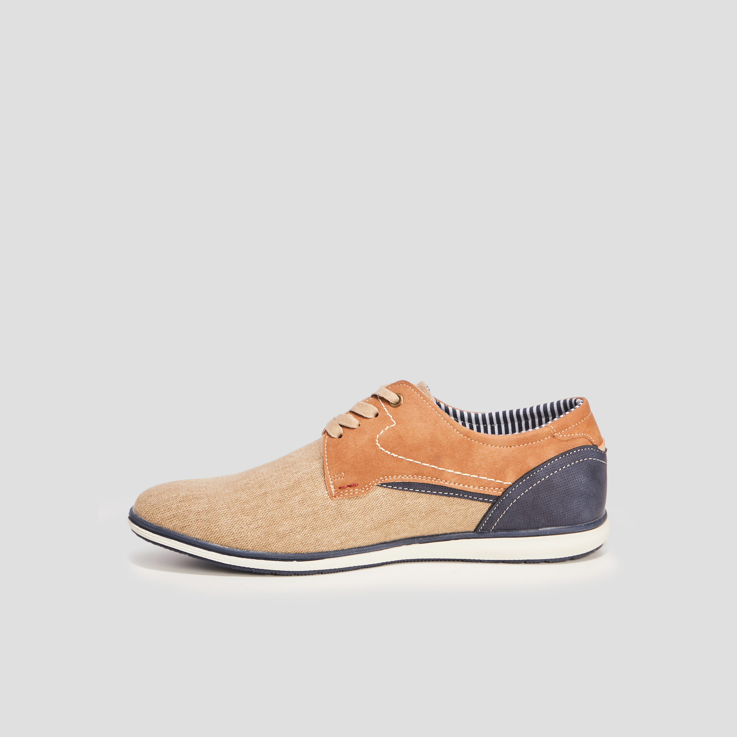 Derbies à lacets Creeks sable homme | La Halle