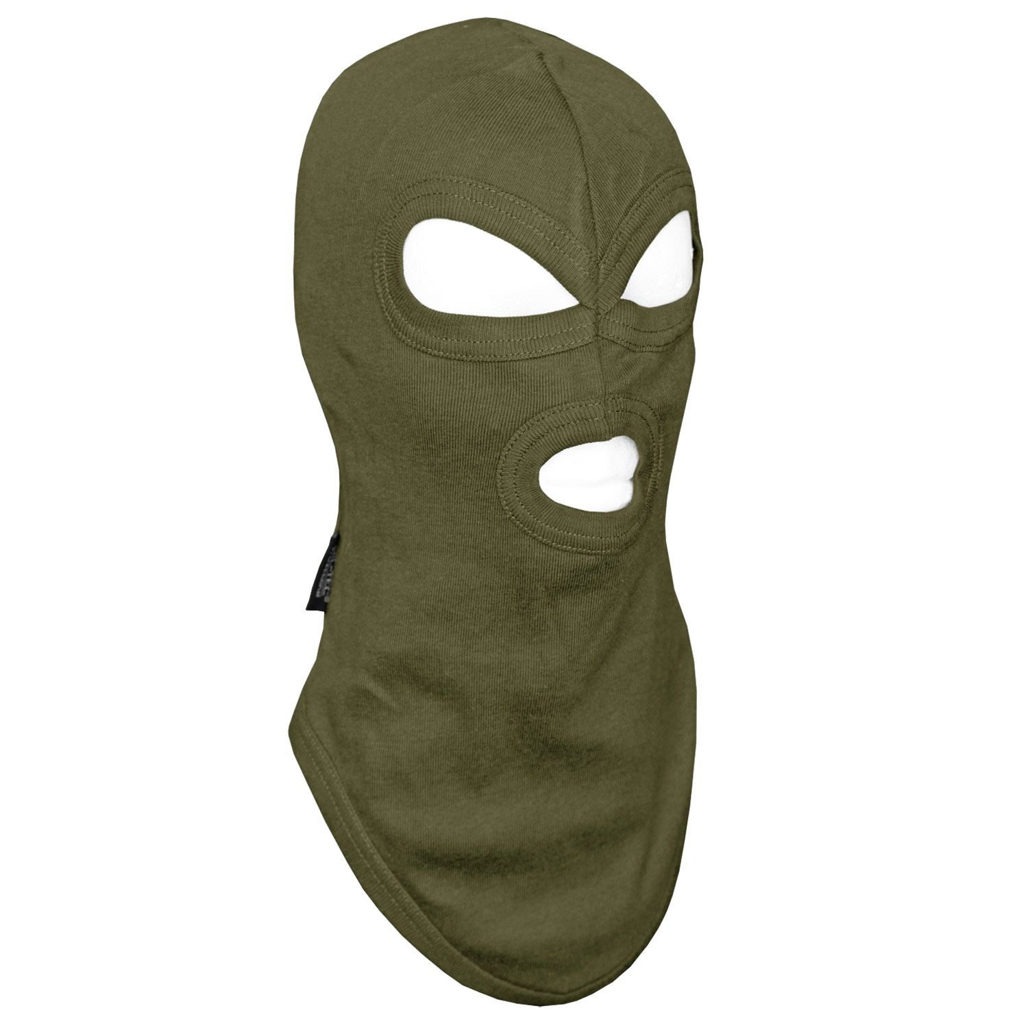 Premium Kopfhaube Balaclava 3-Loch Cotton