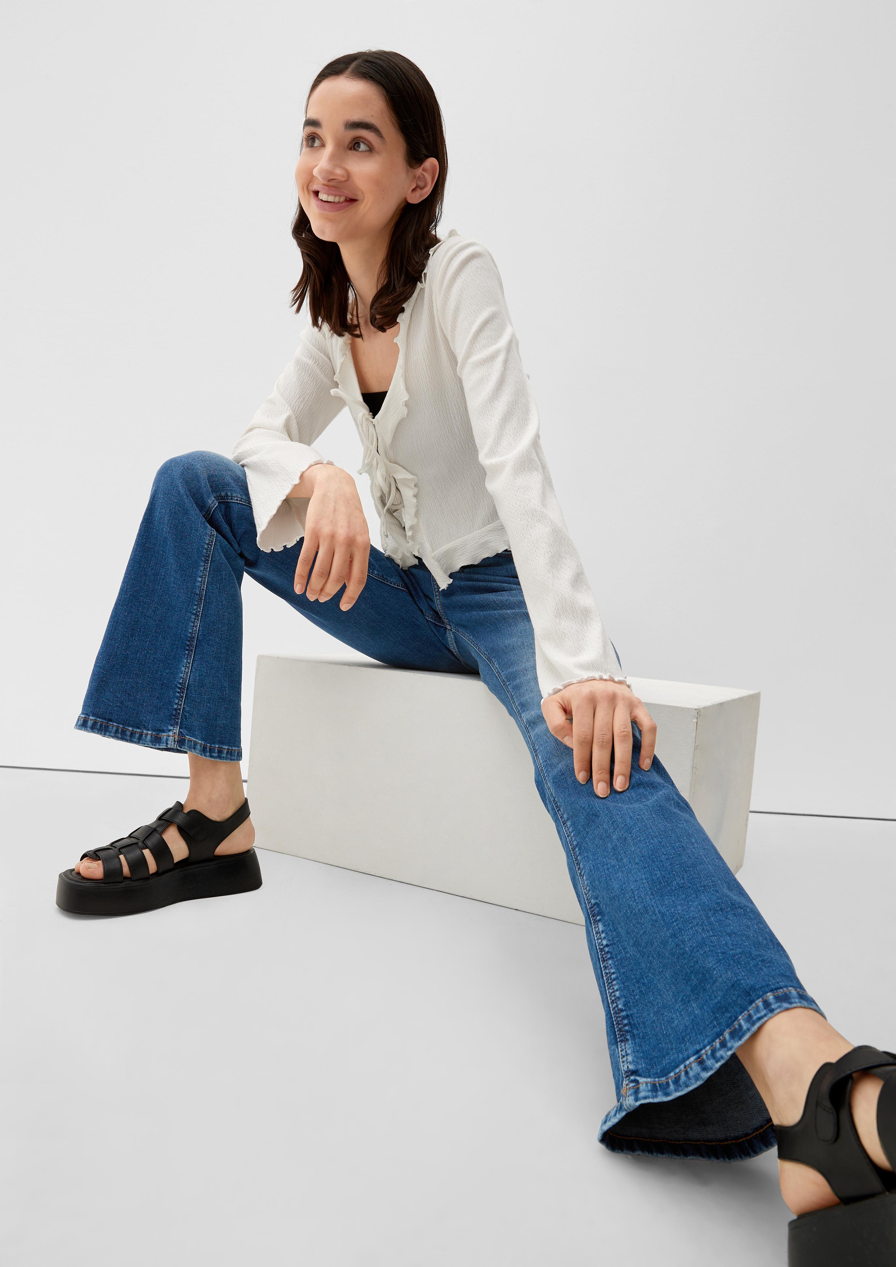 Jeans Reena / Slim Fit / High Rise / Flared Leg  2126856-57Z2
