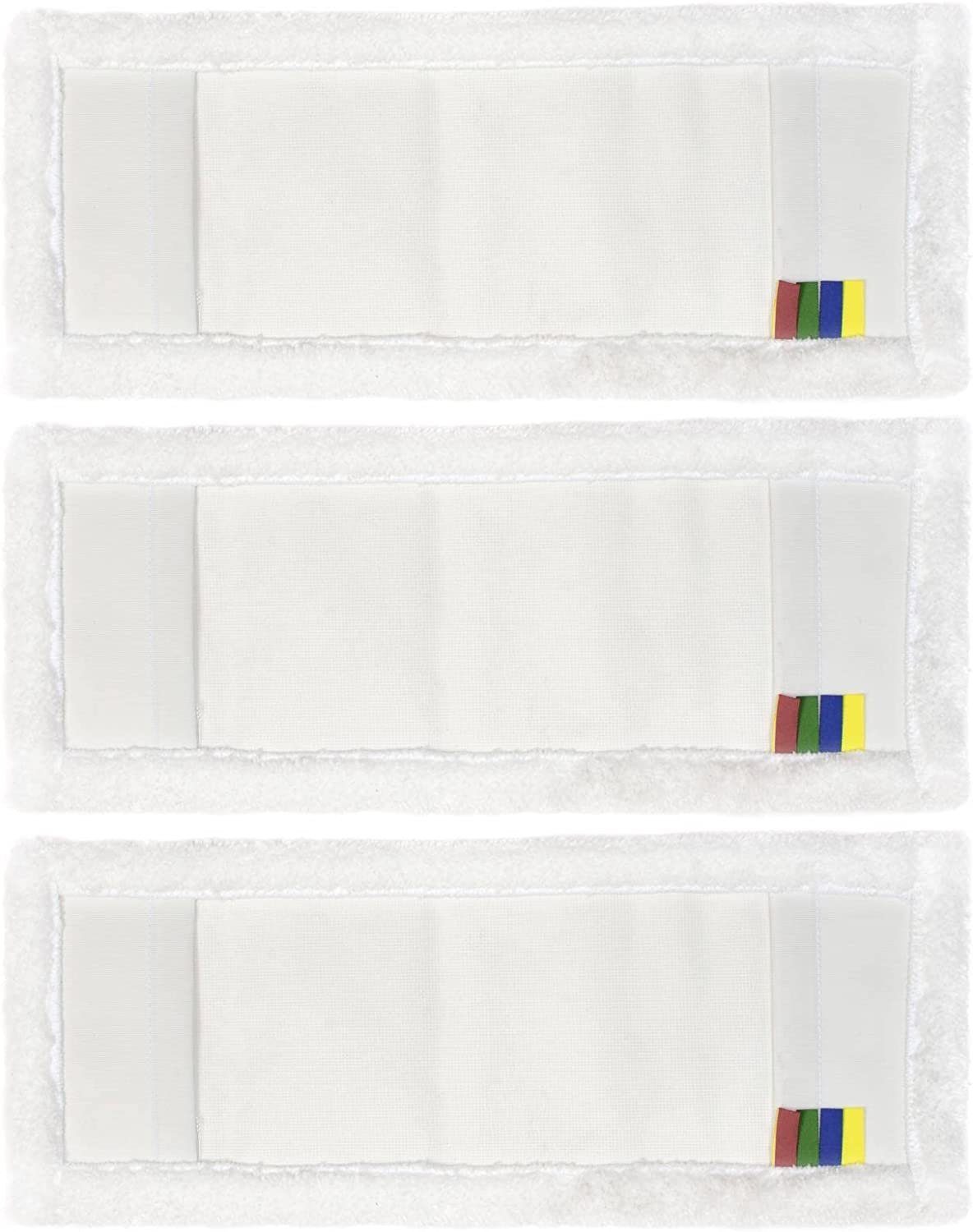 Hypafol Wischmopp / Baumwolle / Mikrofaser/ mit Borsten, 40-50 cm Breite, 3er-Pack