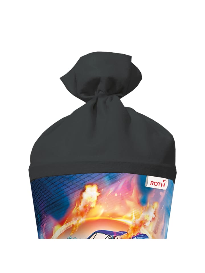 ROTH Schultüte groß Monstertruck Fire 70 cm, Glanzfolie in Orange günstig kaufen onesize