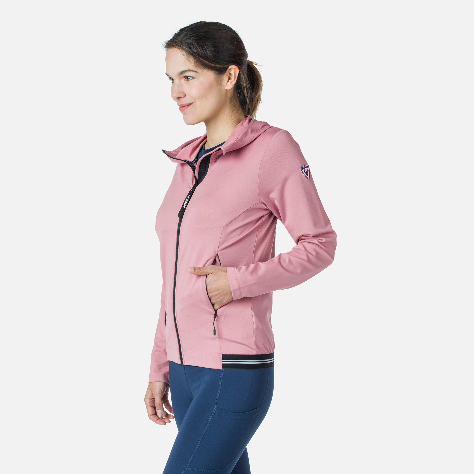 Sweat technique à capuche Full-Zip Eco pour femme