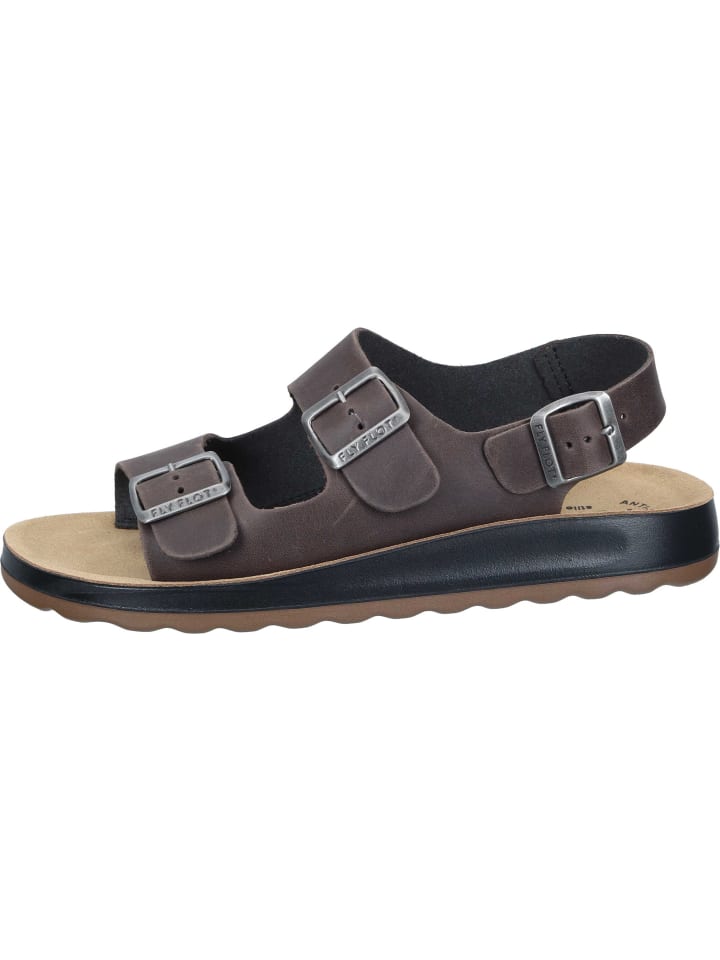 FlyFlot Klassische Sandaletten in braun günstig kaufen