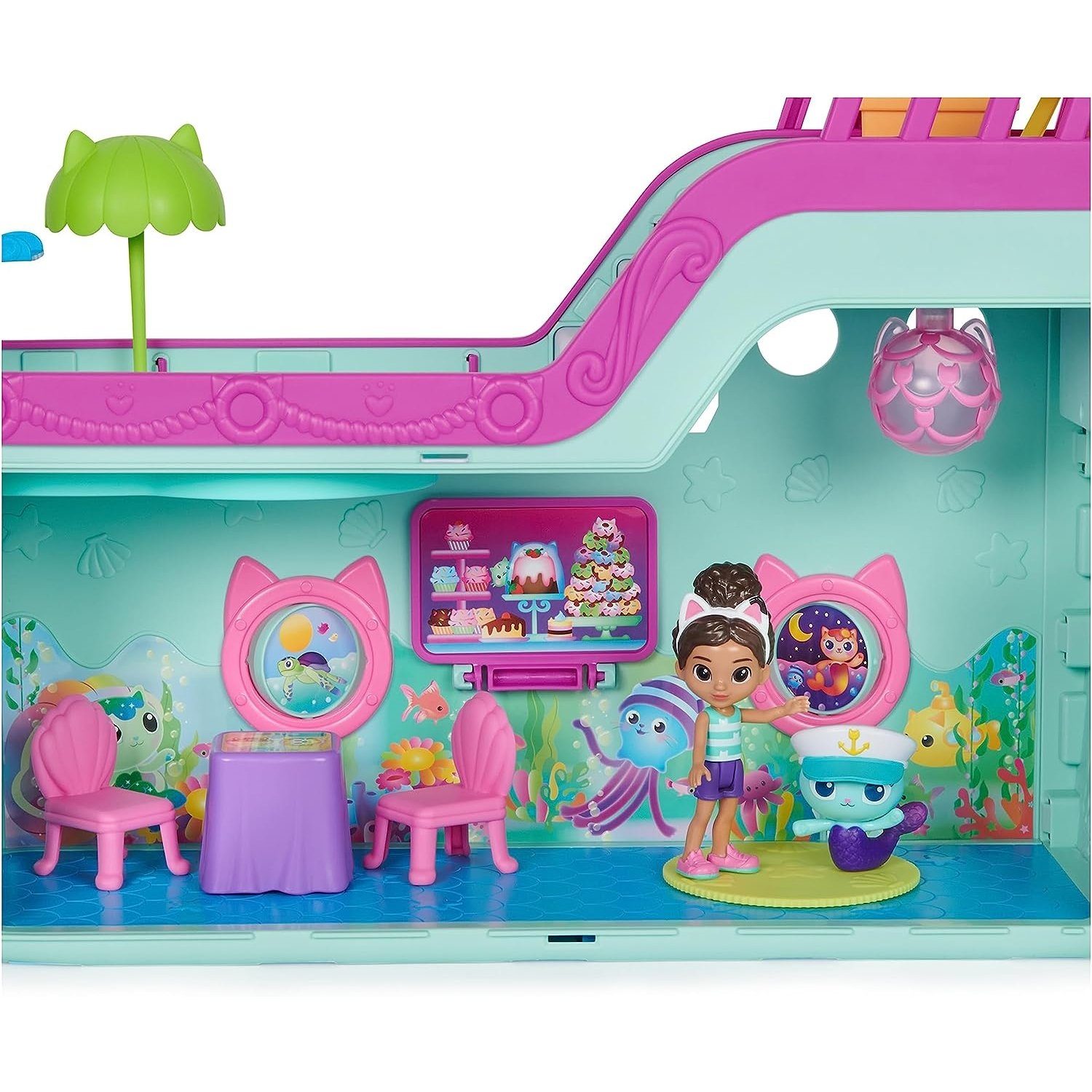 Spin Master Spielfigur 6068572 Gabby's Dollhouse Kreuzfahrtschiff