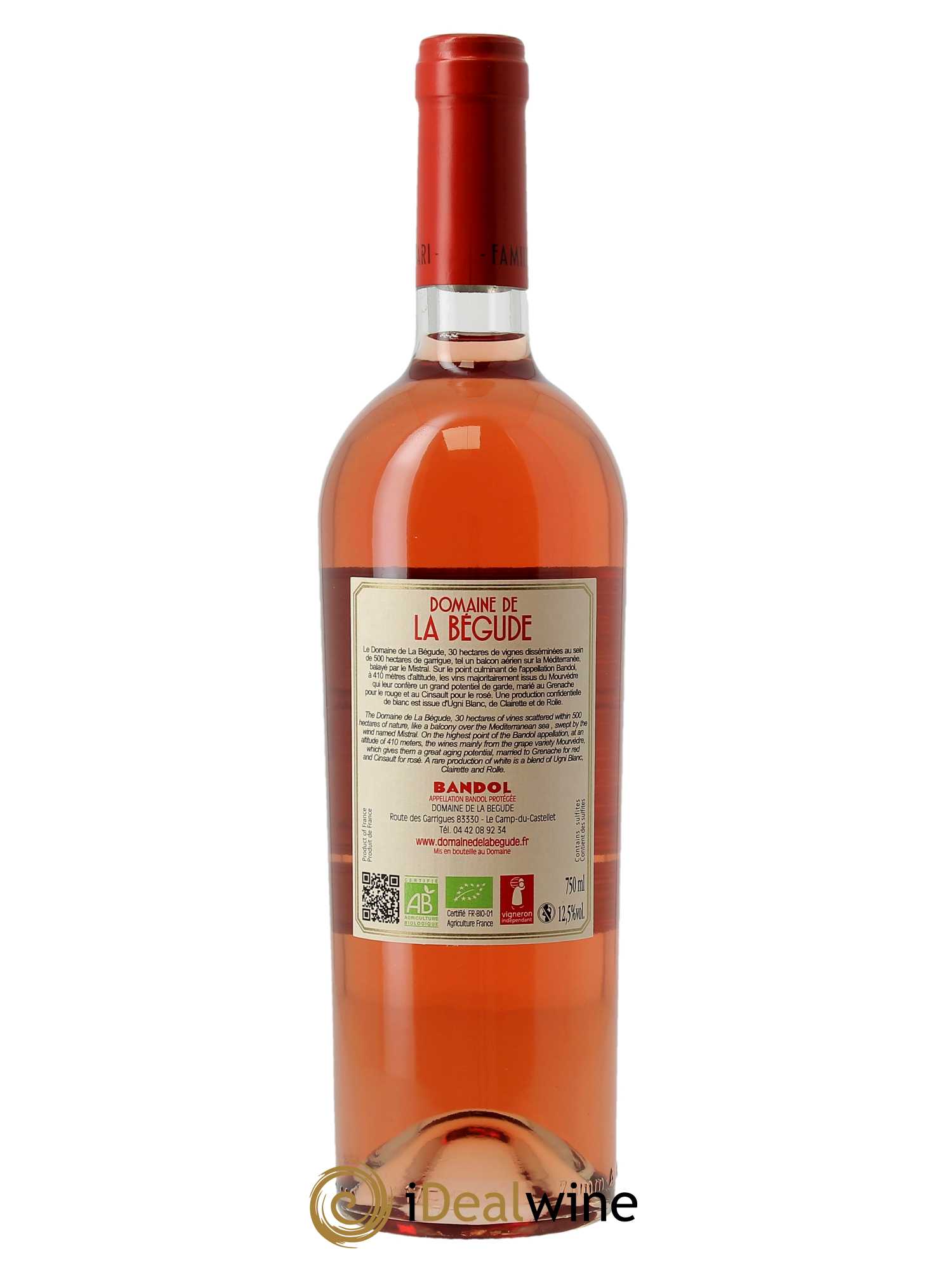 Bandol La Bégude  2021 - Lot de 1 Bouteille