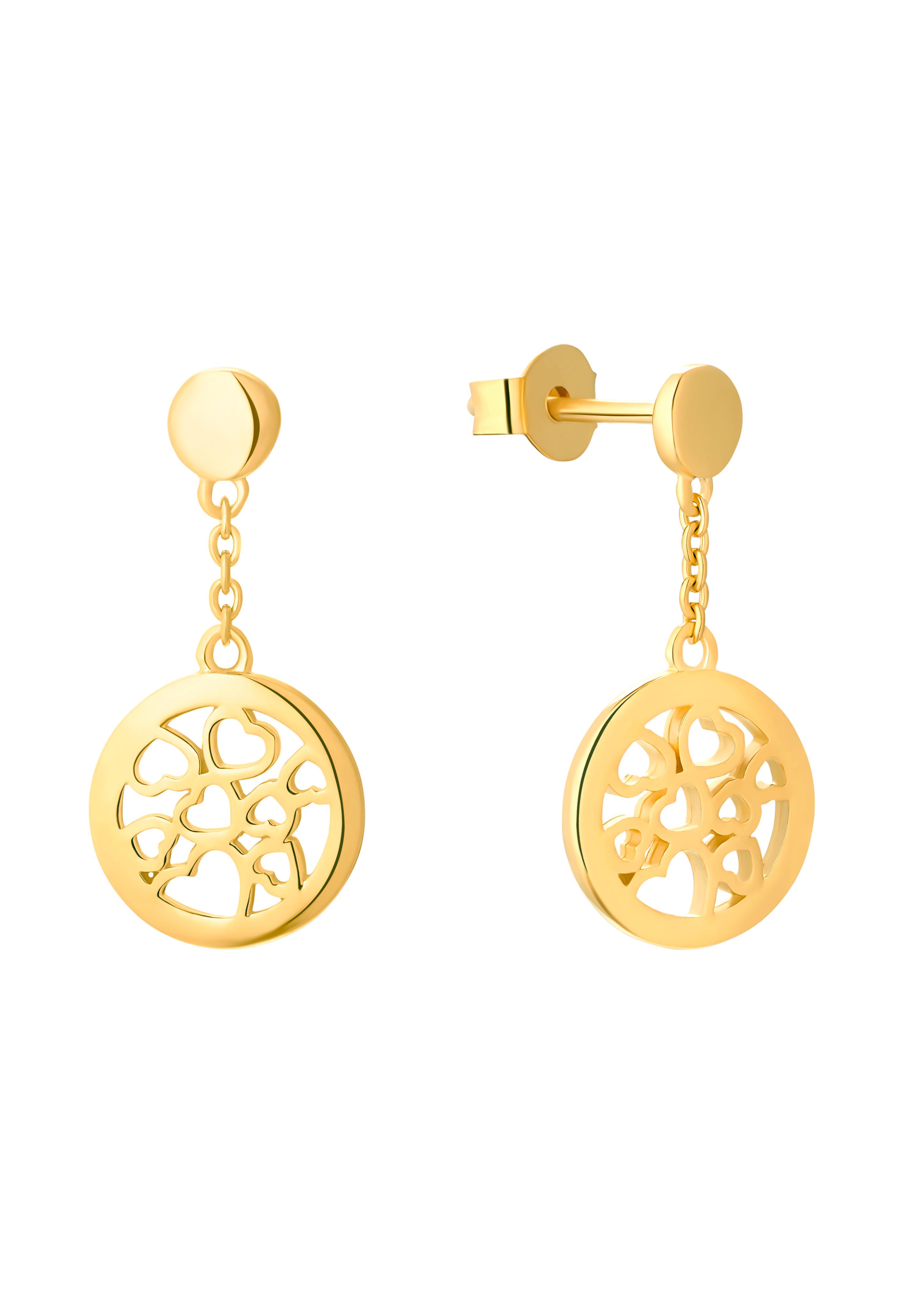 Ohrschmuck gelbvergoldet aus Silber  6005085-19E0