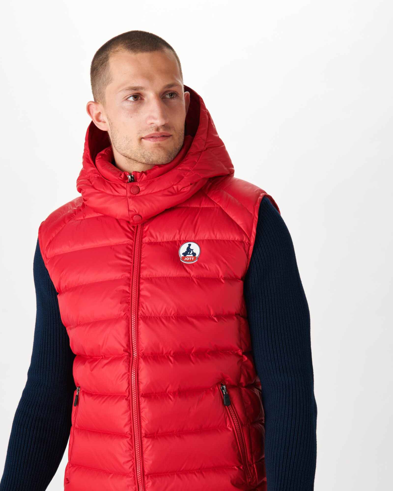 Doudoune sans manches Grand Froid Rouge Silver