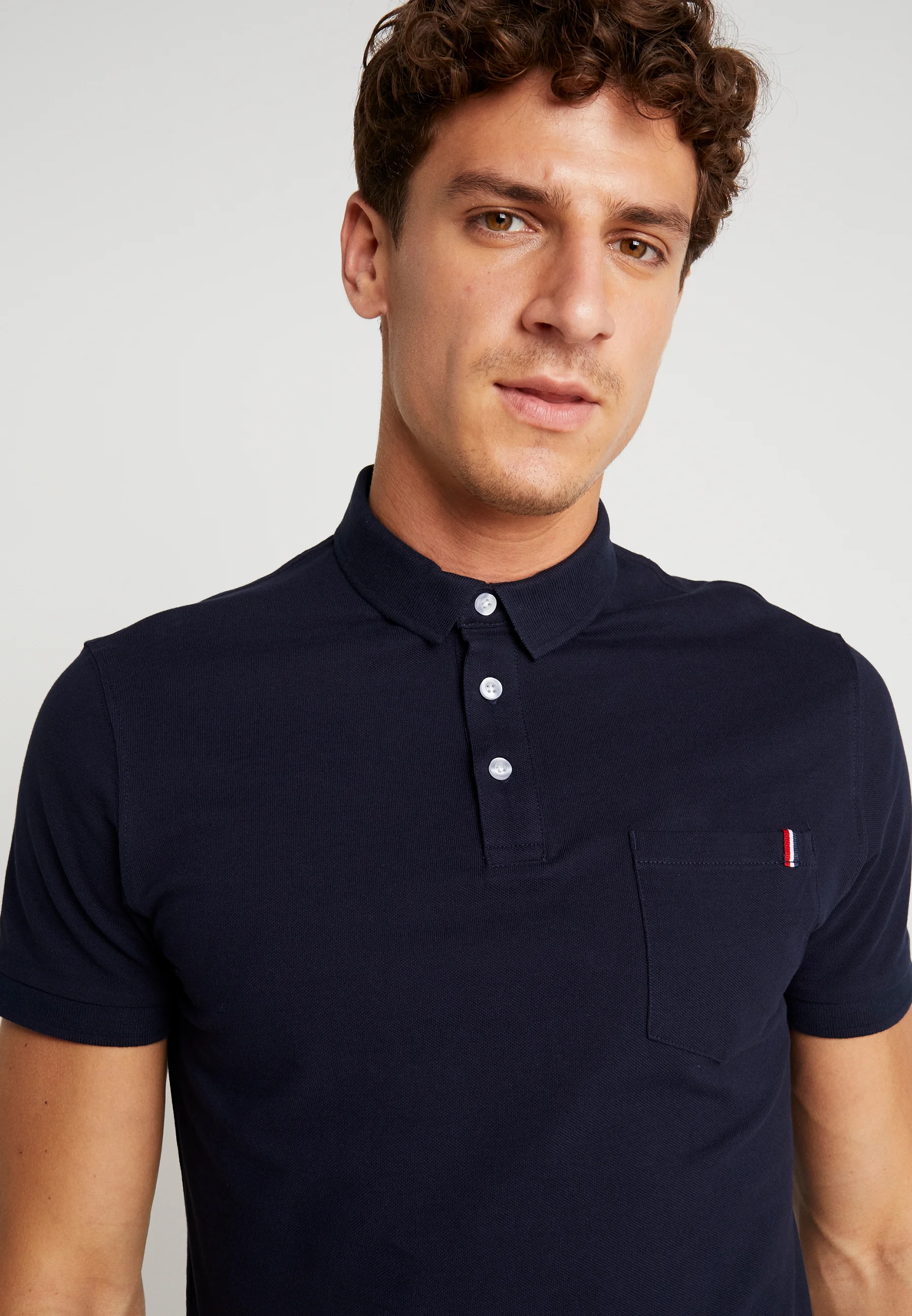 Pier One TRICOLOR TRIM- Polo