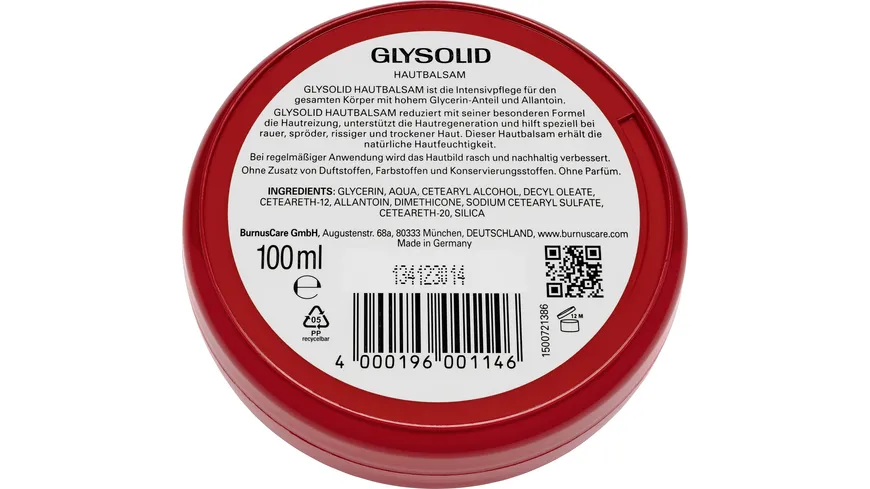 Glysolid Hautbalsam 100 ml