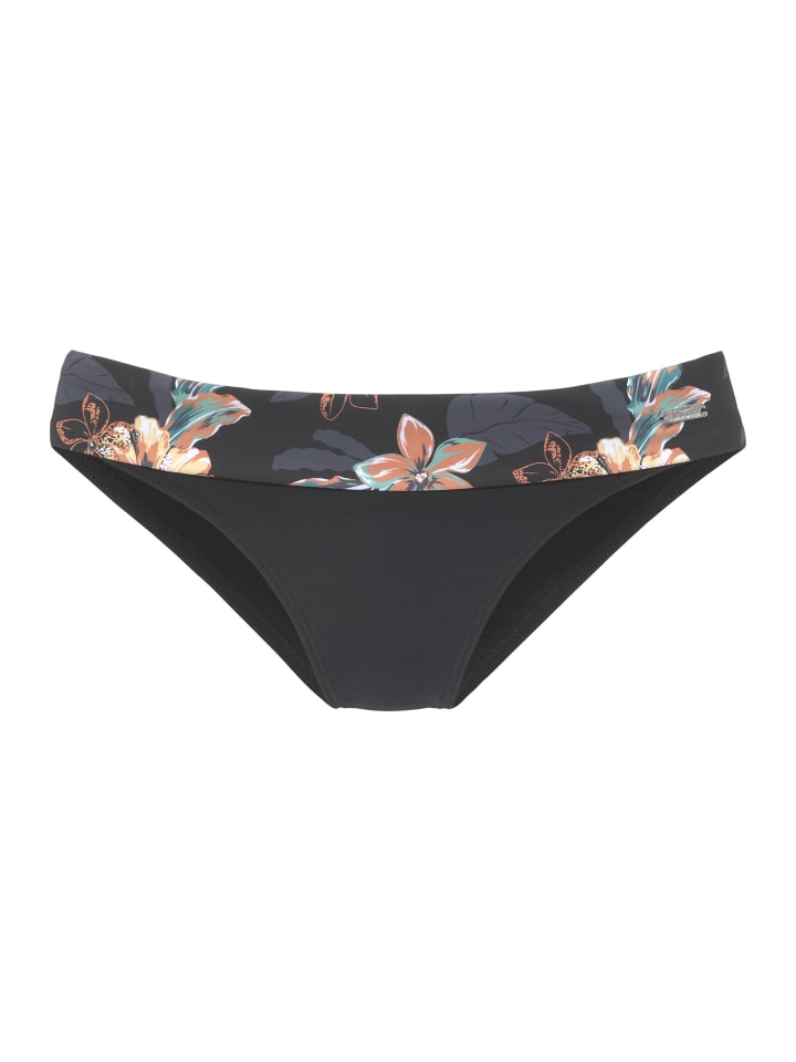 Venice Beach Bikini-Hose in schwarz-bedruckt günstig kaufen