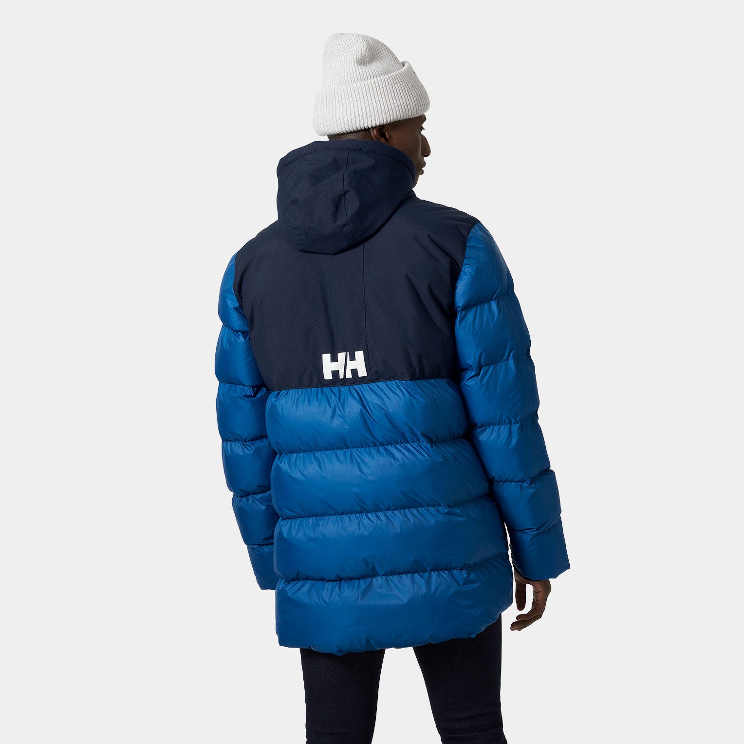 Men's Active Puffy Long Jacket