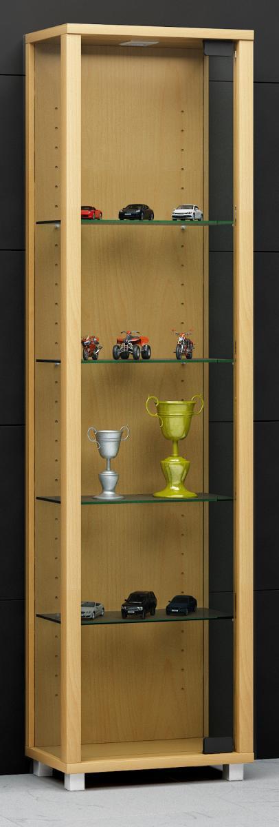 VCM my home Vitrine Edana Mini mit Beleuchtung