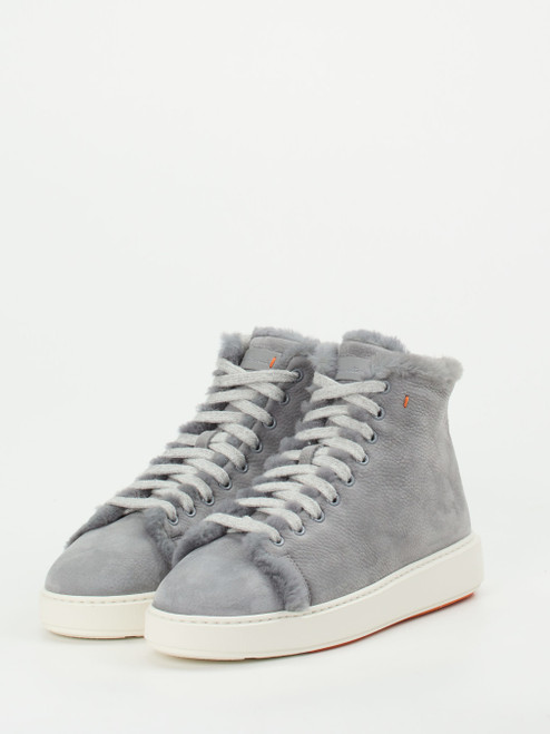 Schnürstiefelette-18034590009 Santoni