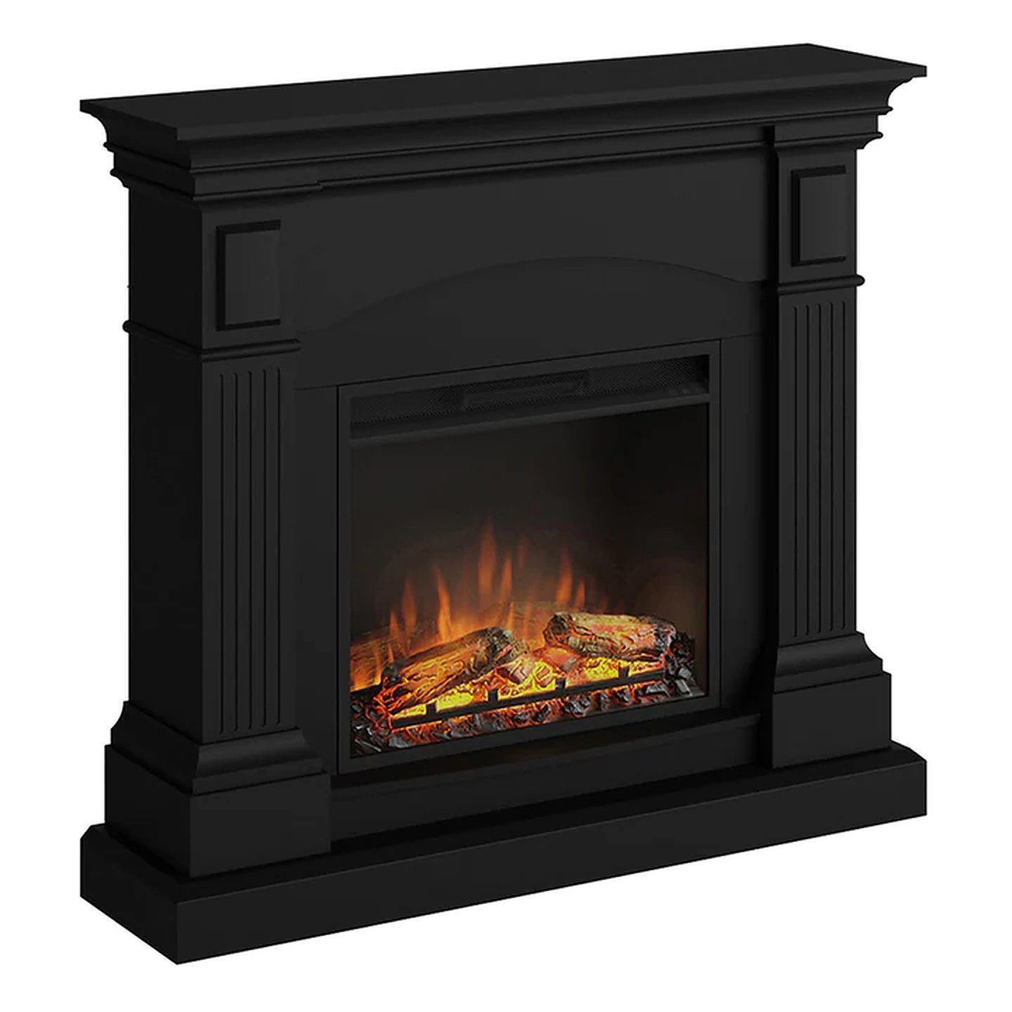 TAGU Elektrokamin TAGU Magna Elektrokamin Schwarz, mit 23 Zoll Powerflame