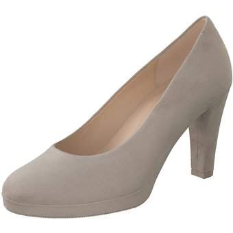 Gabor Plateau Pumps in grau