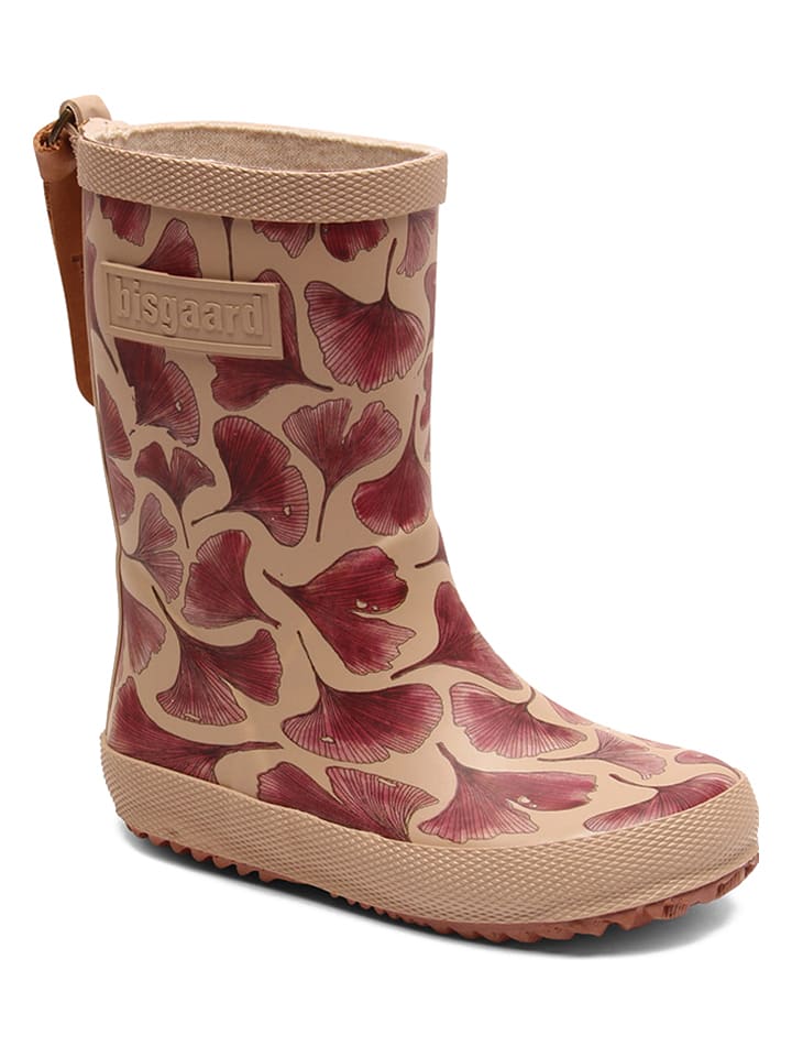 bisgaard Gummistiefel in Beige/ Lila günstig kaufen
