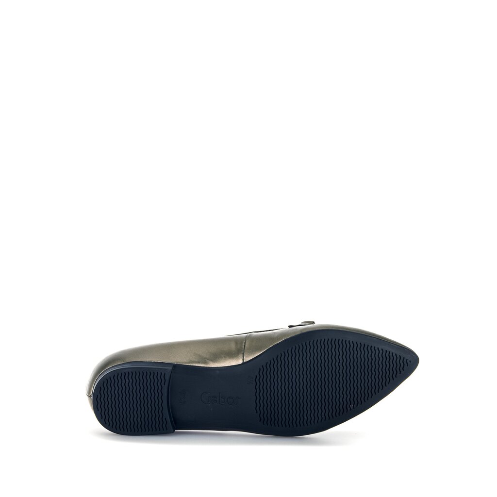 Gabor fashion Eleganter Ballerina grau