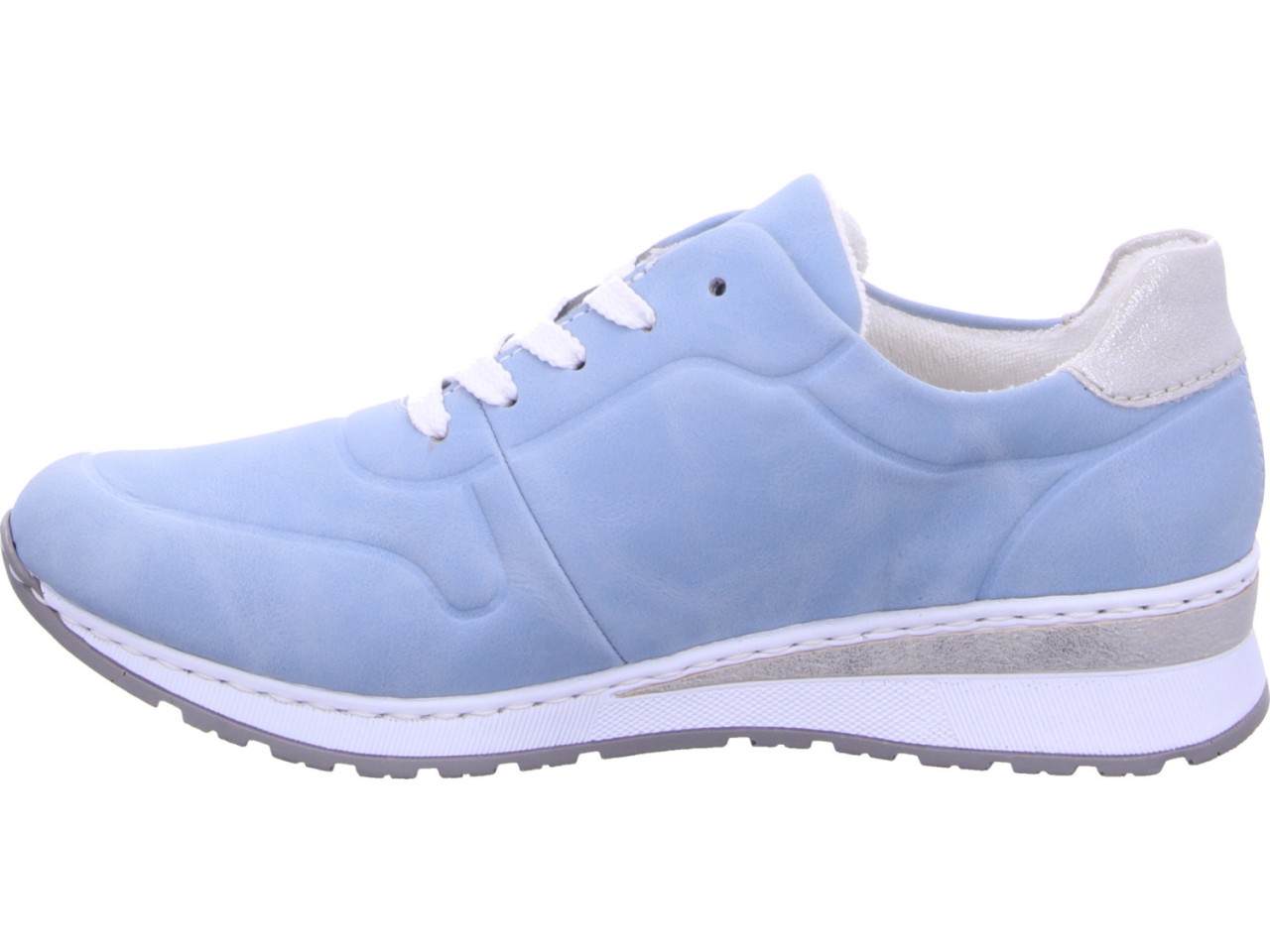 RIEKER Freizeit Schnürer blau