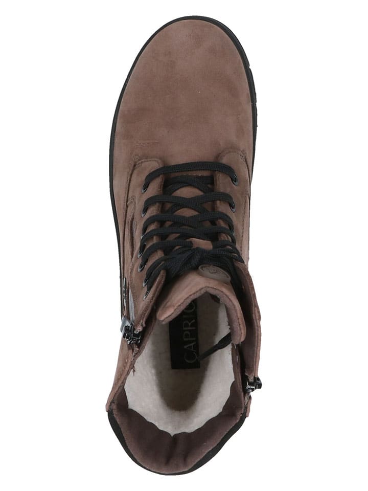 Caprice Leder-Boots in Braun günstig kaufen
