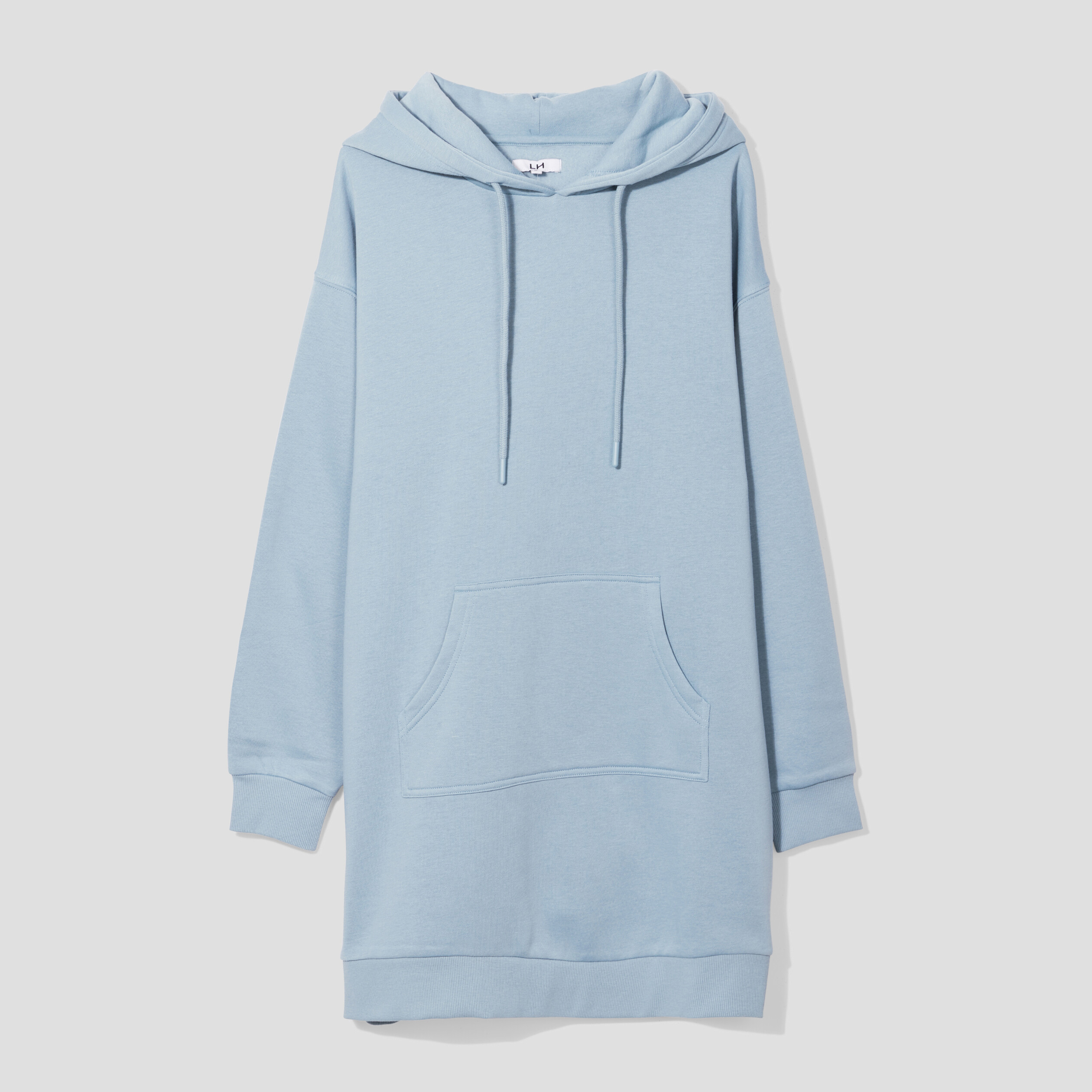Robe sweat à capuche gris femme | La Halle