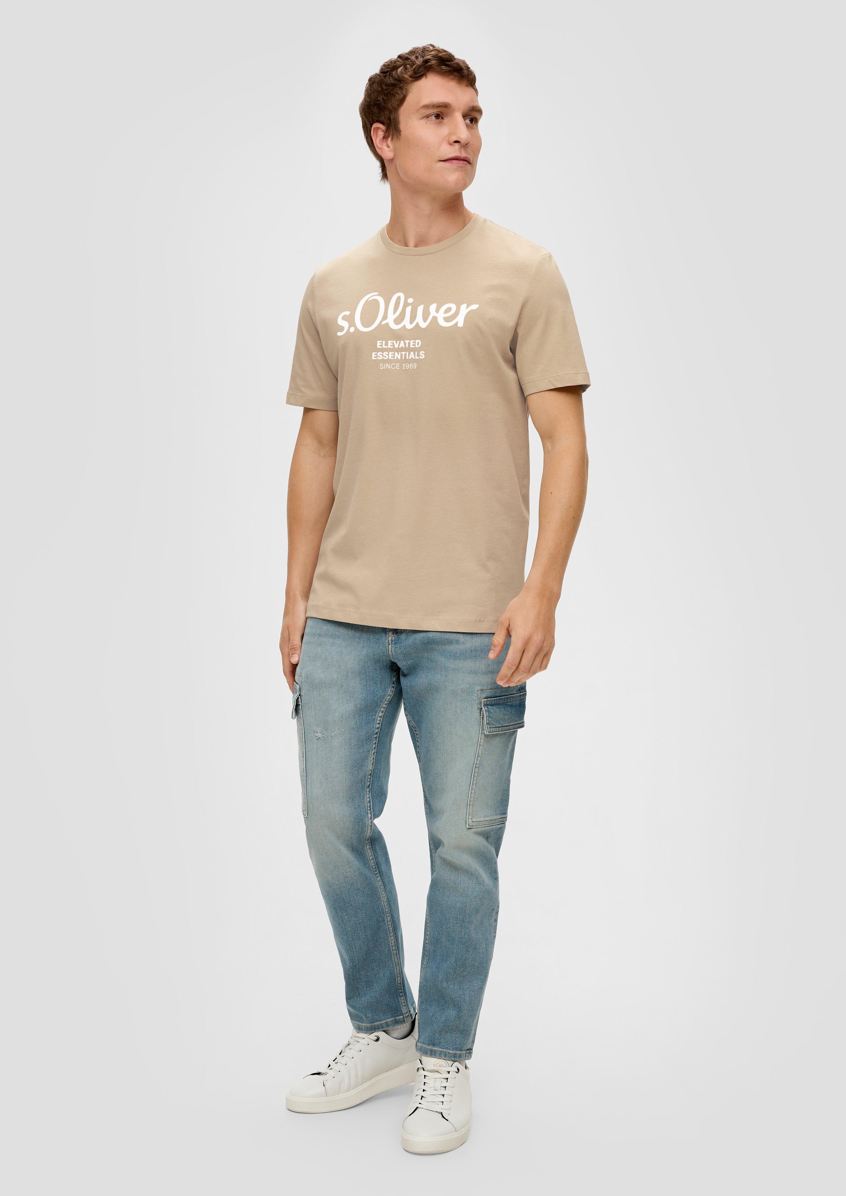 T-Shirt mit Frontprint  2141458-81D1