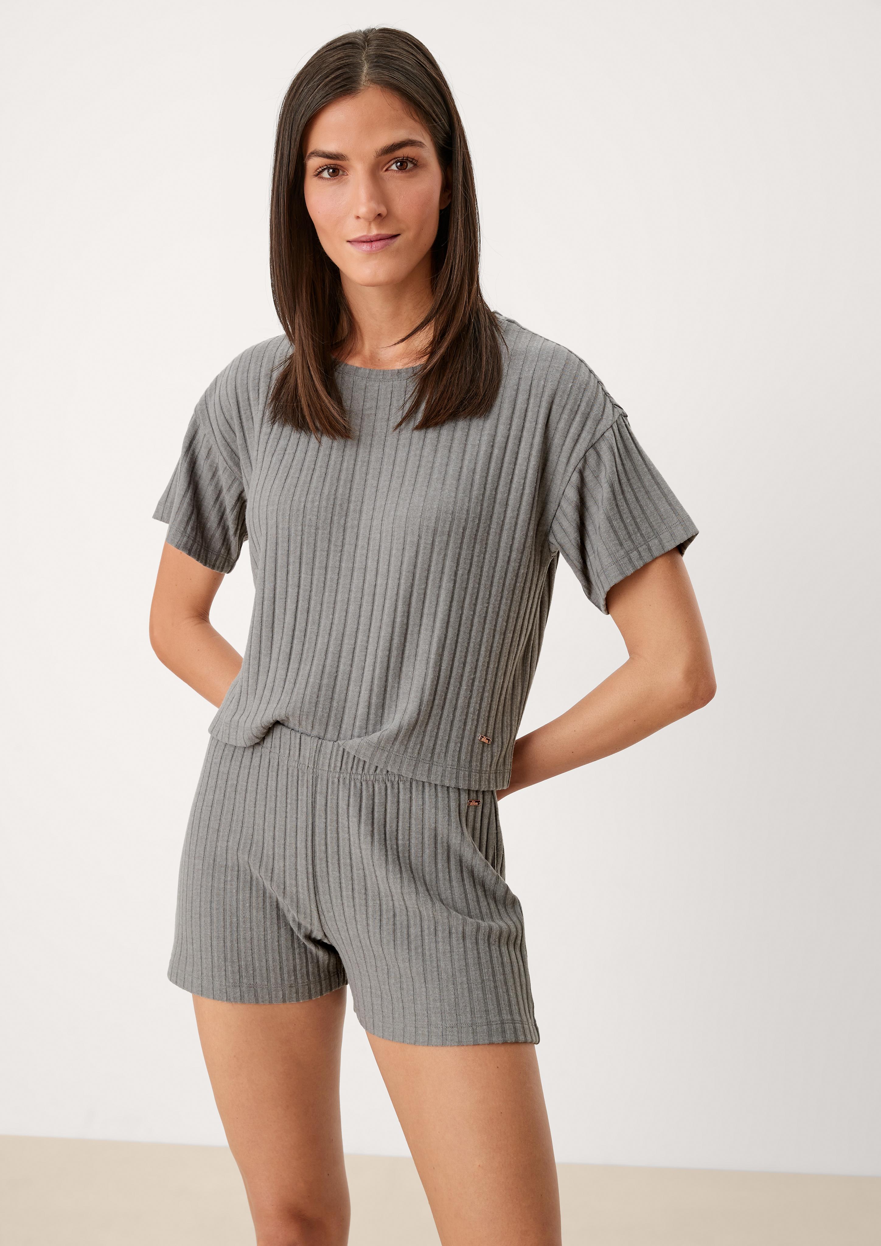 Shorts mit Rippstruktur  6006288-9100