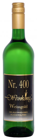 Weißgold - entalkoholisierter Wein, Alkoholfrei halbtrocken - Weinkellerei Weinkönig