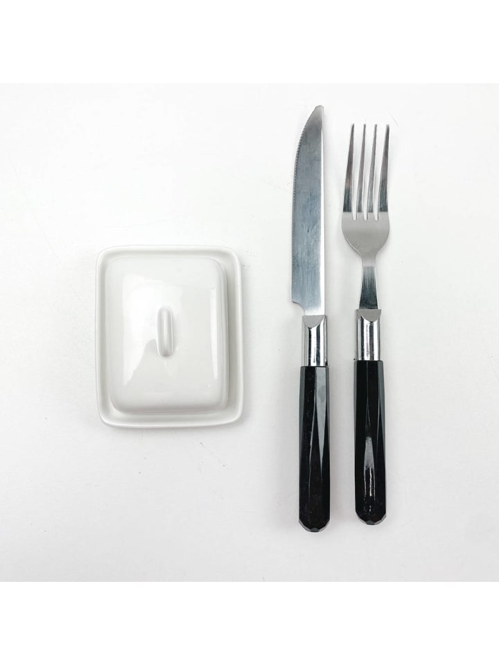 Excellent Houseware Butterdose in weiß günstig kaufen onesize