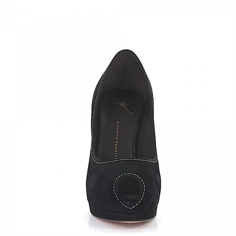 Giuseppe Zanotti - High Heel Peeptoes - schwarz