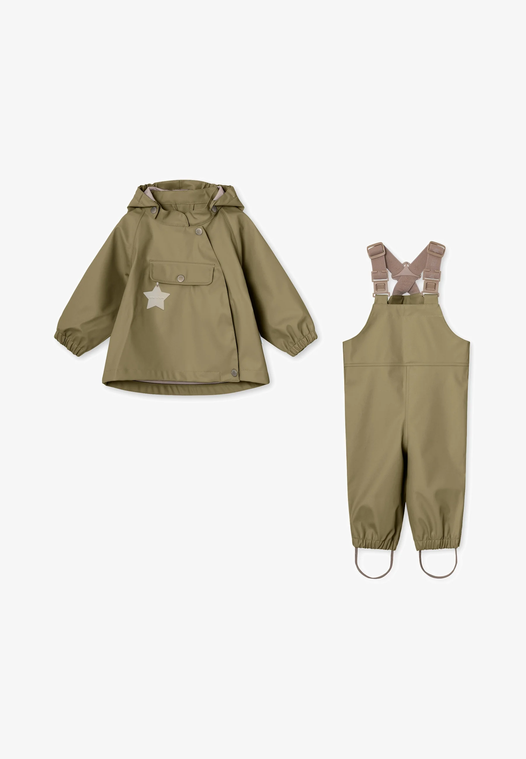 MINI A TURE MATWAINIS CONJUNTO DE LLUVIA UNISEX - Impermeable