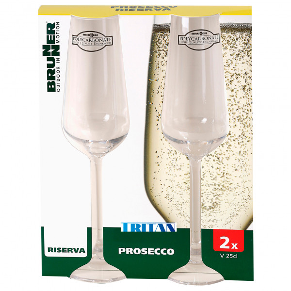 Brunner - Set Prosecco Riserva - Becher