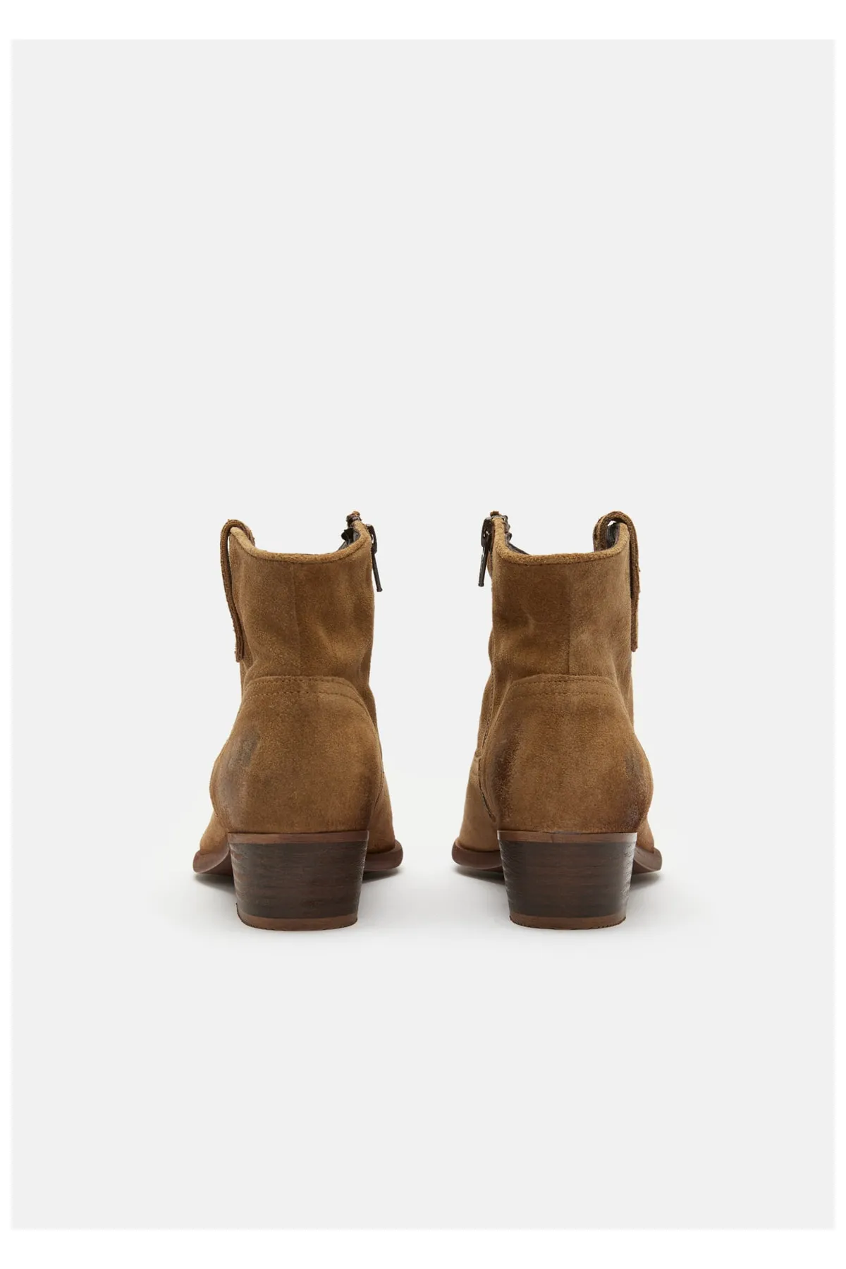 Felmini  Stiefelette - Grau - Blockabsatz