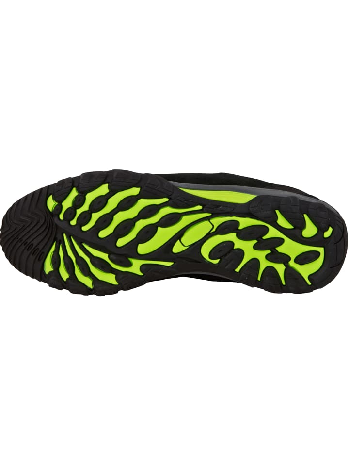 GUGGEN MOUNTAIN Wanderschuhe Uni in Schwarz-Grün günstig kaufen