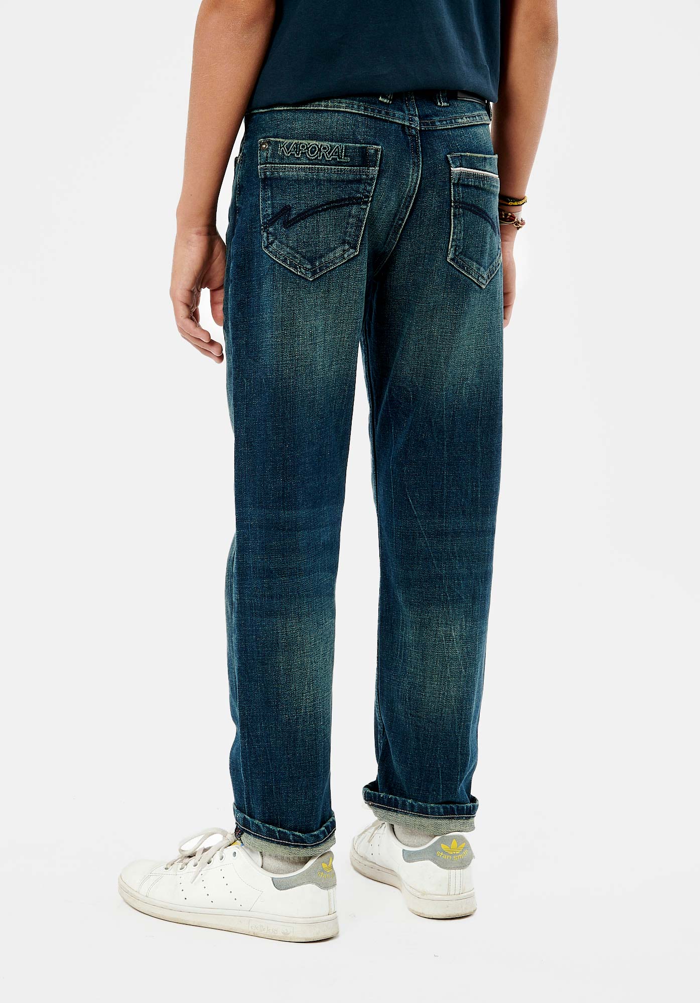TIKER  Jean regular bleu garçon