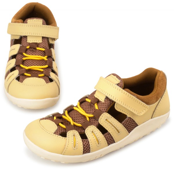 bobux kid+ ~ Summit Sandale ~ Sand & Caramel