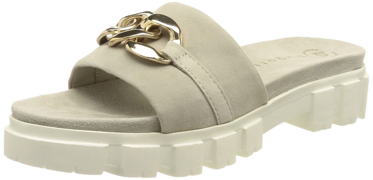 BUGATTI Klassische Sandalen grau
