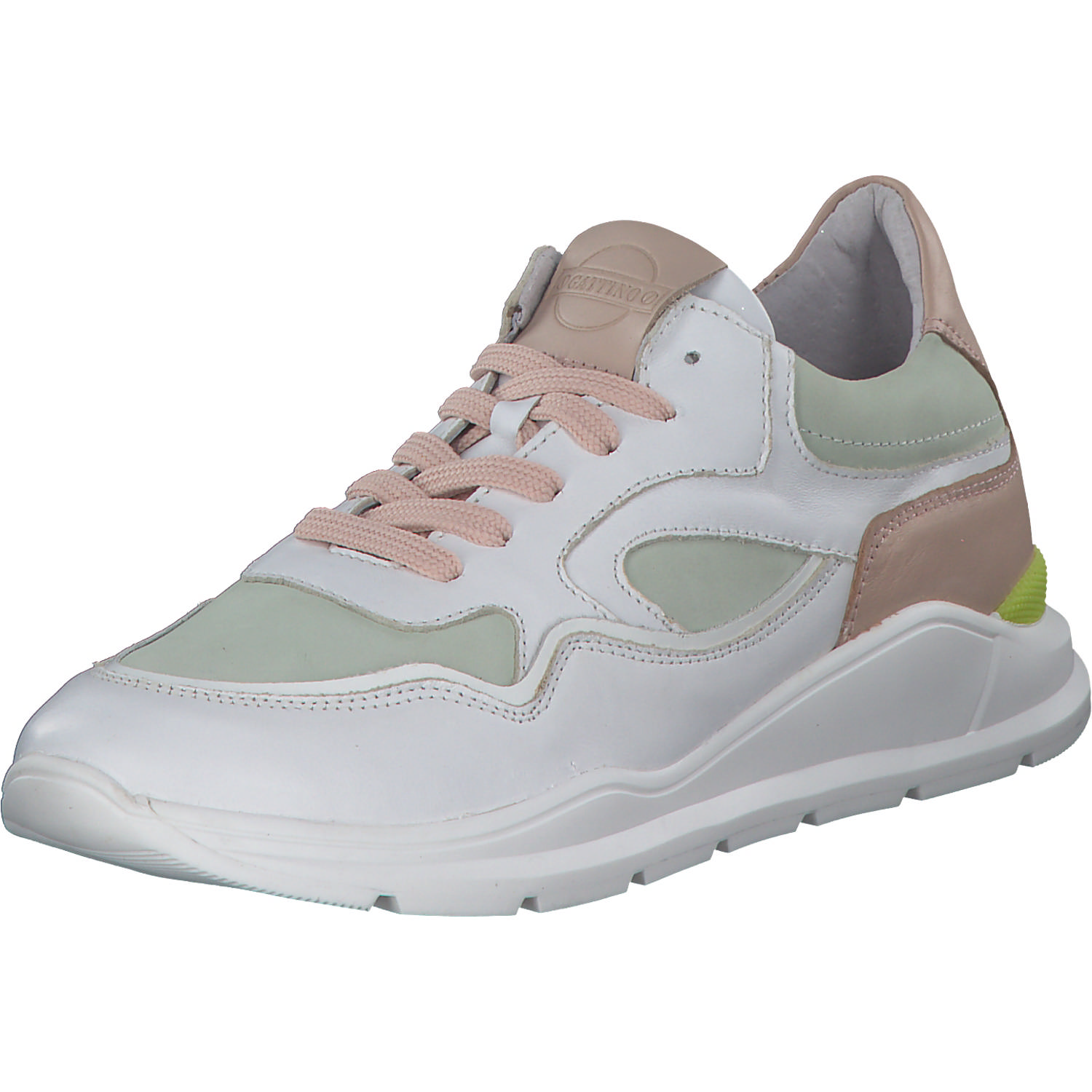HIP Schuhe 1355, Schnürschuhe, Damen, white combi